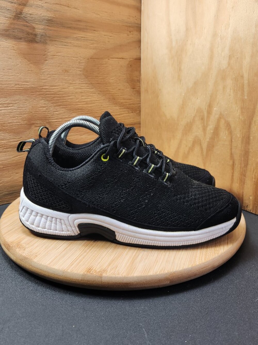 Orthofeet Womens Orthopedic Stretch Knit Walking Shoes Sneakers Size 8 Wide